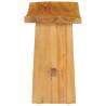 Solid Teak Wood Stool - Durable & Stylish Home Decor