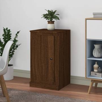 Brown Oak Sideboard - 37.5x35.5x67.5 cm | HipoMarket