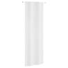 White Balcony Screen 80x240 cm - Privacy & Water-Resistant