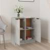 Stylish Concrete Grey Sideboards - 2 pcs - 30x30x70 cm