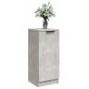 Stylish Concrete Grey Sideboards - 2 pcs - 30x30x70 cm