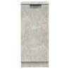 Stylish Concrete Grey Sideboards - 2 pcs - 30x30x70 cm