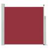 Patio Retractable Side Awning 170x300 cm - Red | HipoMarket