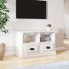 TV Cabinet High Gloss White 80x35x50 cm Engineered Wood Colour high gloss white Size 80 x 35 x 50 cm Quantity in Package 1 