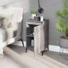 Stylish Grey Sonoma Bedside Cabinets - 2 pcs for Modern Interiors