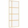 Sliding Door Gold 90x205 cm - Modern ESG Glass & Aluminium