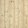 3D Wood Grain Brown Wallpaper - Stylish Home Decor