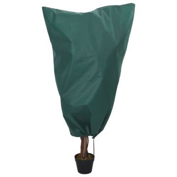 Plant Fleece Covers with Drawstring - 4 pcs | Hipomarket