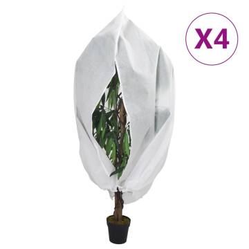 Plant Fleece Covers with Zip - 4 pcs, 2.36x2 m | HipoMarket