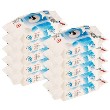 Gentle Baby Wipes - 10 Packs of 720 Wipes for Sensitive Skin