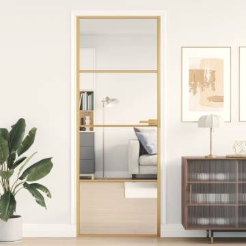 Interior Door Slim Golden 76x201.5 cm - Modern & Durable Design