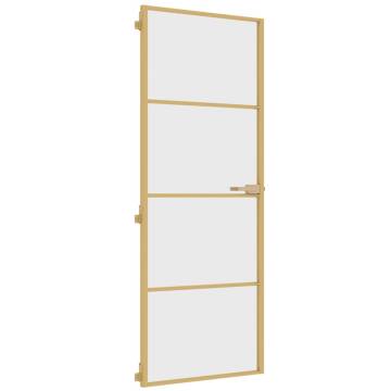 Interior Door Slim Golden 76x201.5 cm - Modern & Durable Design