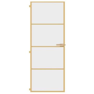 Interior Door Slim Golden 76x201.5 cm - Modern & Durable Design