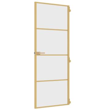 Interior Door Slim Golden 76x201.5 cm - Modern & Durable Design