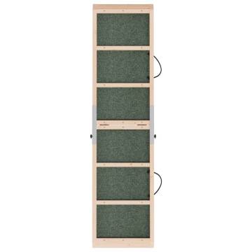 Dog Ramp Green - 120x30 cm Solid Wood Fir | HipoMarket