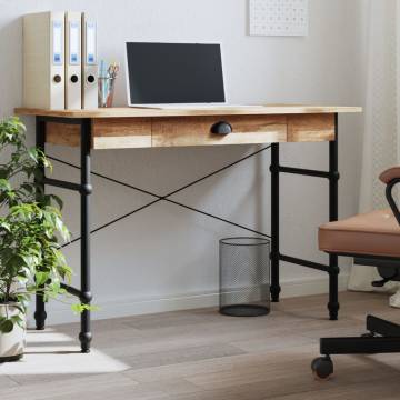 Computer Desk with Drawer - Oak Colour 110x50x75 cm