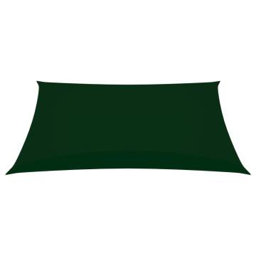 Sunshade Sail Oxford Fabric 2x3m Dark Green | HipoMarket