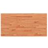 Solid Wood Beech Bathroom Countertop 100x50x4 cm - Hipomarket