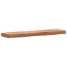 Solid Wood Beech Wall Shelf 80x20x4 cm - Stylish & Durable