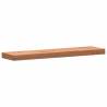 Solid Wood Beech Wall Shelf 80x20x4 cm - Stylish & Durable