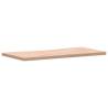 Solid Wood Beech Desk Top 80x(36-40)x2.5 cm - Hipomarket