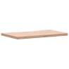 Solid Beech Wood Desk Top 100x(55-60)x4 cm | HipoMarket