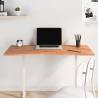 Desk Top 110x(50-55)x1.5 cm Solid Wood Beech Colour brown Size 110 x (50-55) x 1.5 cm 