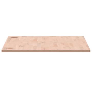 Solid Wood Beech Desk Top 110x60 cm | HipoMarket UK