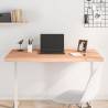 Desk Top 110x60x4 cm Solid Wood Beech Colour brown Size 110 x 60 x 4 cm 