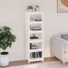 Book Cabinet White 50x35x154 cm Solid Wood Pine Colour white Quantity in Package 1 Height 154 cm Width 50 cm 