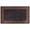 Rug Washable Black and Gold 120x170 cm Anti Slip Colour black Size 120 x 170 cm 