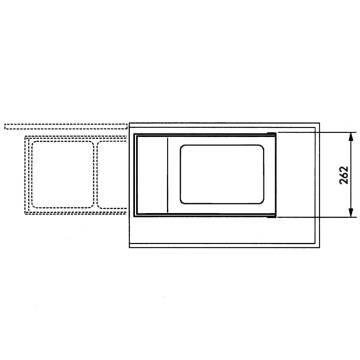 Hailo Multi-Box Duo Cupboard Bin 2x14L - Cream