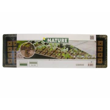 Nature Propagator Mini Kit - 4x16 Cells for Seedlings