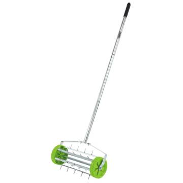 Draper Tools Rolling Lawn Aerator 450 mm - Green Tool