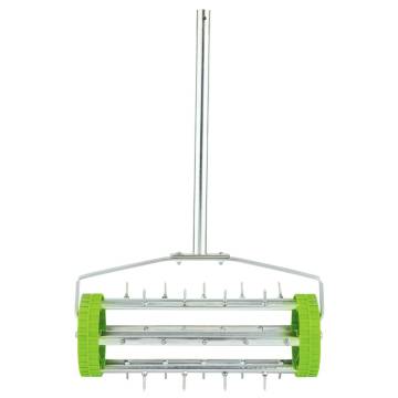 Draper Tools Rolling Lawn Aerator 450 mm - Green Tool