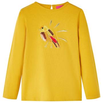 Kids' Dark Ochre Long Sleeve T-shirt | Comfortable & Stylish