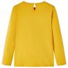 Kids' Long Sleeve T-shirt Dark Ochre - Size 128