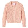 Kids' Cardigan Knitted Mixed Pink 128 Size 128 (7-8y) 