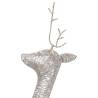 Christmas Reindeers - 6 Pcs Gold Warm White Mesh Decor