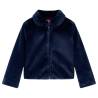 Kids' Coat Faux Fur Navy 128 Colour navy Size 128 (7-8y) 