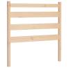 Stylish Solid Wood Pine Bed Headboard - 106x4x100 cm