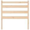 Stylish Solid Wood Pine Bed Headboard - 106x4x100 cm