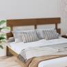 Bed Headboard Honey Brown 184x3x81 cm Solid Wood Pine Colour honey brown Size 184 x 81 cm Quantity in Package 1 