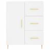 Stylish Highboard White 69.5x34x180 cm | Hipomarket UK