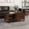 Coffee Table Brown Oak 90x50x40 cm Engineered Wood Colour brown oak Quantity in Package 1 