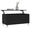 Elegant Black Coffee Table - 90x44.5x45 cm | HipoMarket