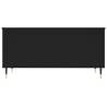 Elegant Black Coffee Table - 90x44.5x45 cm | HipoMarket