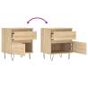 Sonoma Oak Bedside Cabinets - 2 pcs | Stylish & Durable