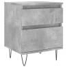 Trendy Bedside Cabinets - 2 pcs Concrete Grey - Hipomarket UK