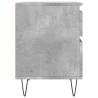 Trendy Bedside Cabinets - 2 pcs Concrete Grey - Hipomarket UK